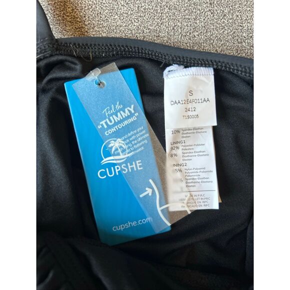 Cupshe Tummy Contouring Swimsuit Size Small - Picture 4 of 5